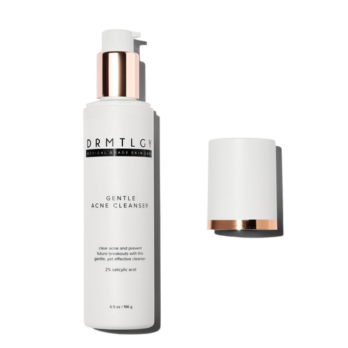 DRMTLGY Acne Cleanser - Oil-Free Salicylic Acid Cleanser & Face Wash for Acne Prone Skin