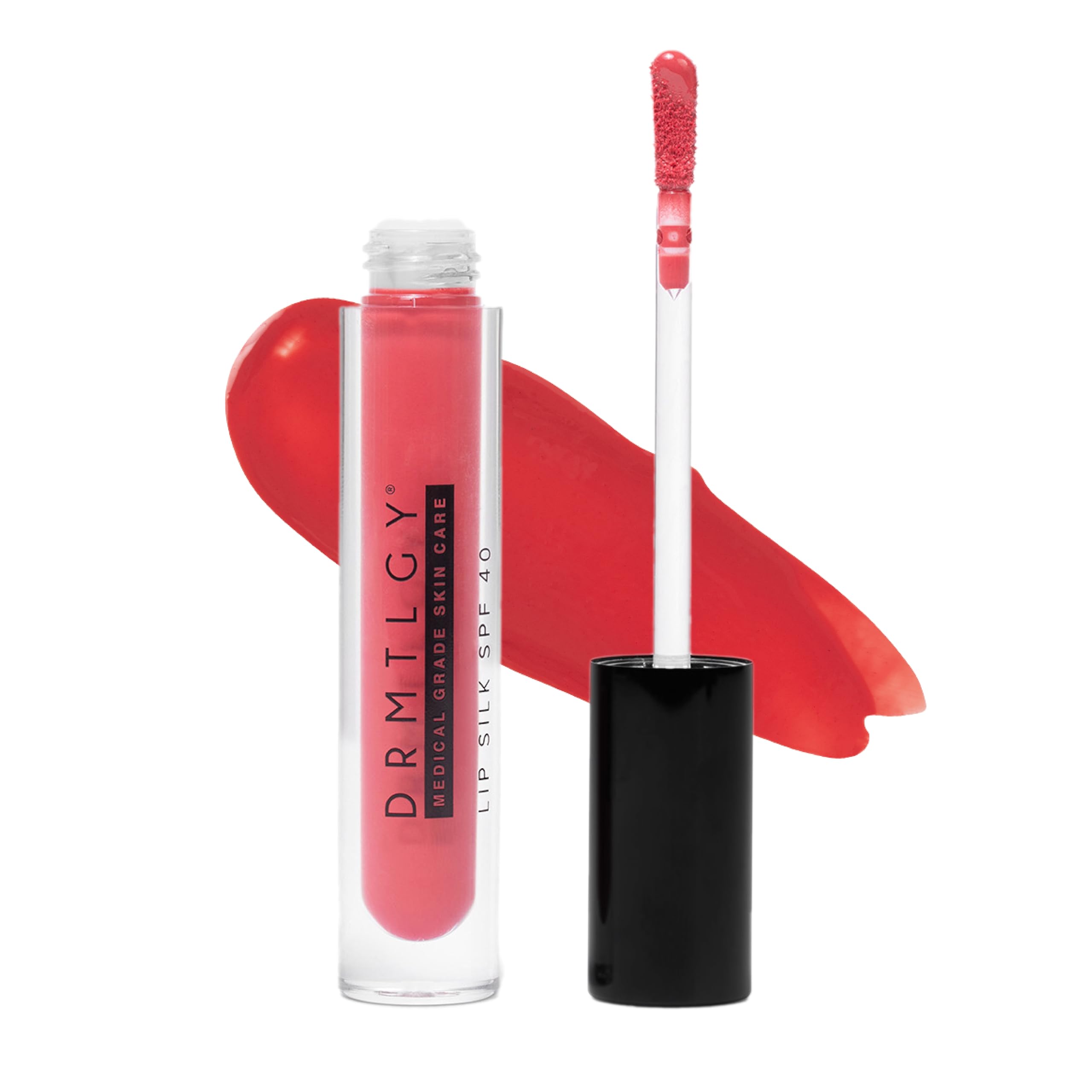 DRMTLGY Lip Silk SPF 40 Bold | Tinted Hydrating Lip Sunscreen
