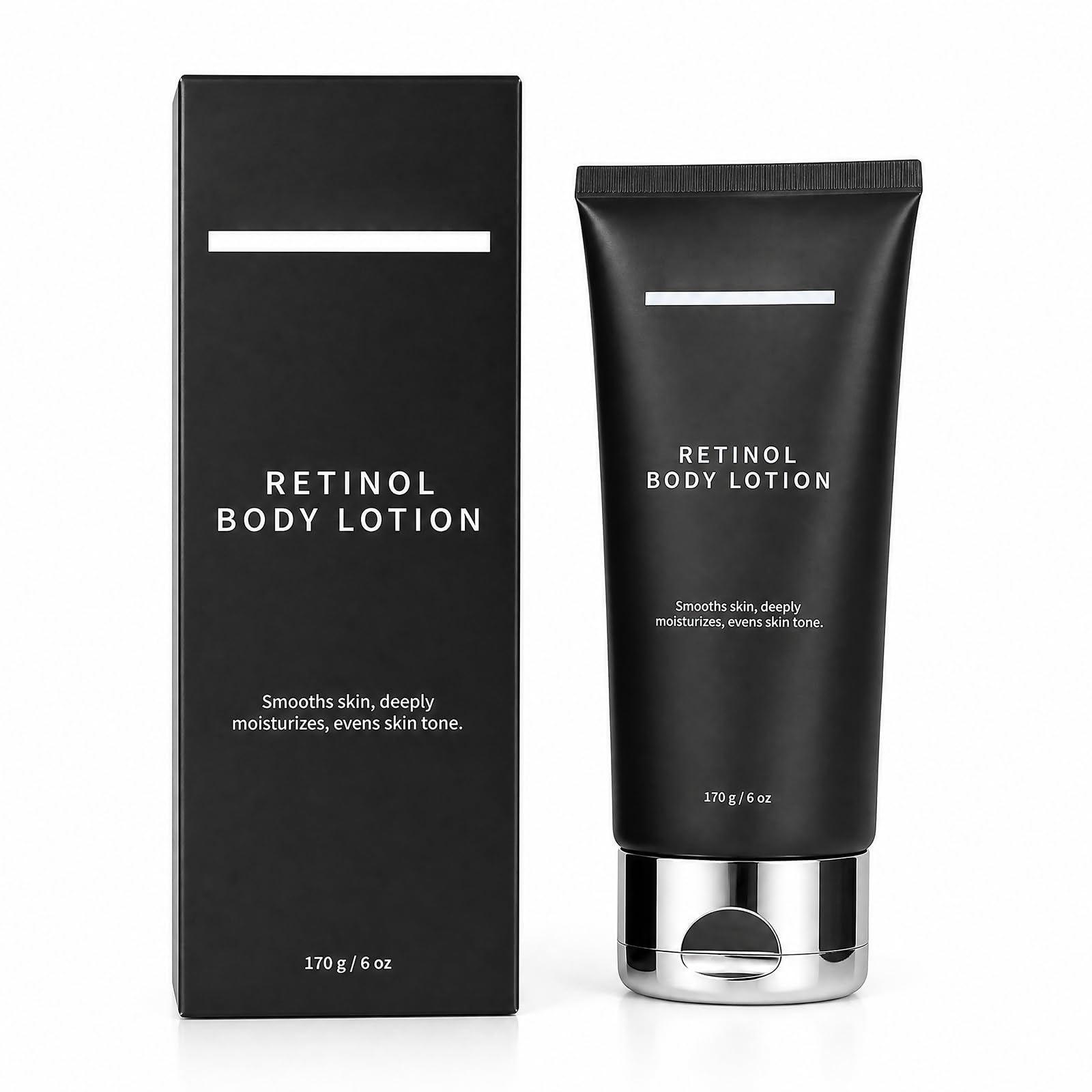 Retinol Body Lotion, Firming Body Cream for Crepey Skin, Moisturizing Retinol Lotion for Neck & All Body Skin, Deeply Nourishes(170/6oz)