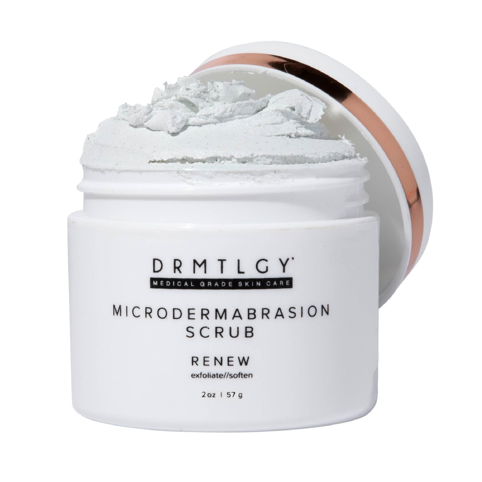 DRMTLGY Microdermabrasion Scrub | Gentle Facial Exfoliating Scrub