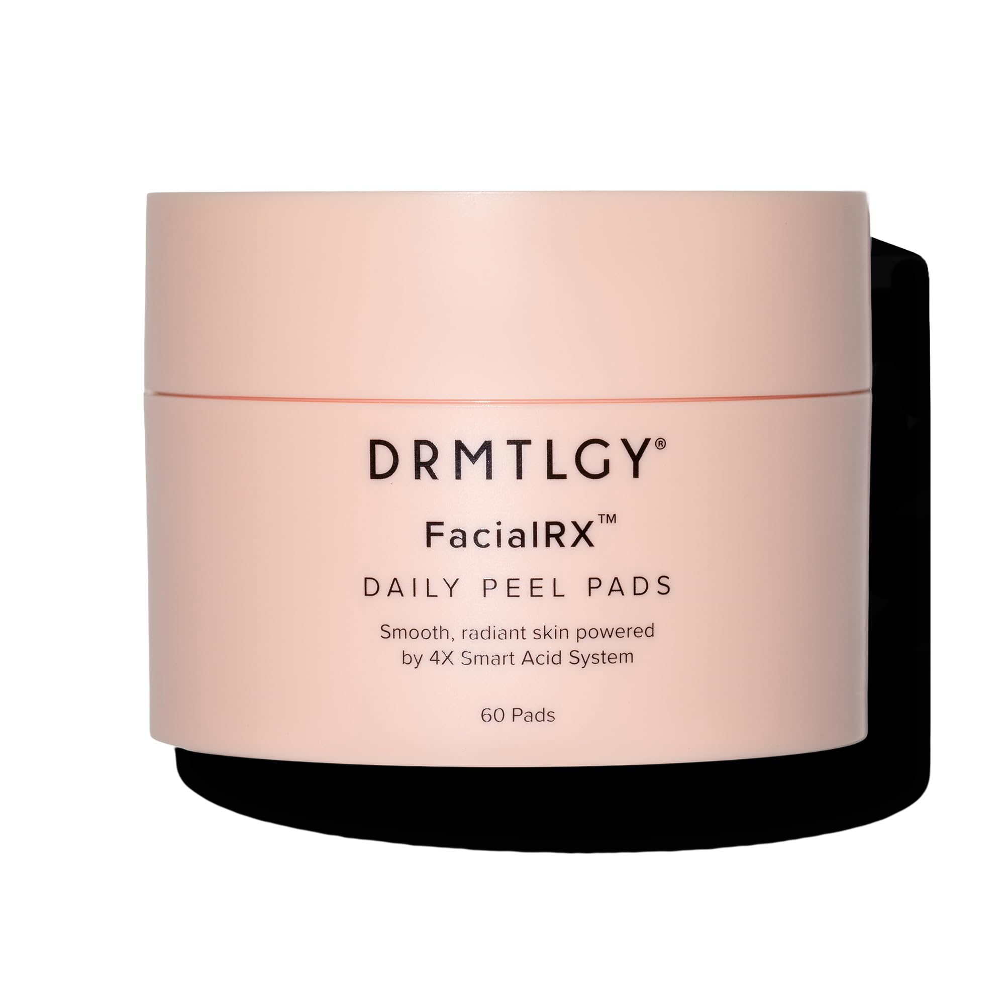 DRMTLGY FacialRX Daily Peel Pads 60 Count | Exfoliating Facial Pads