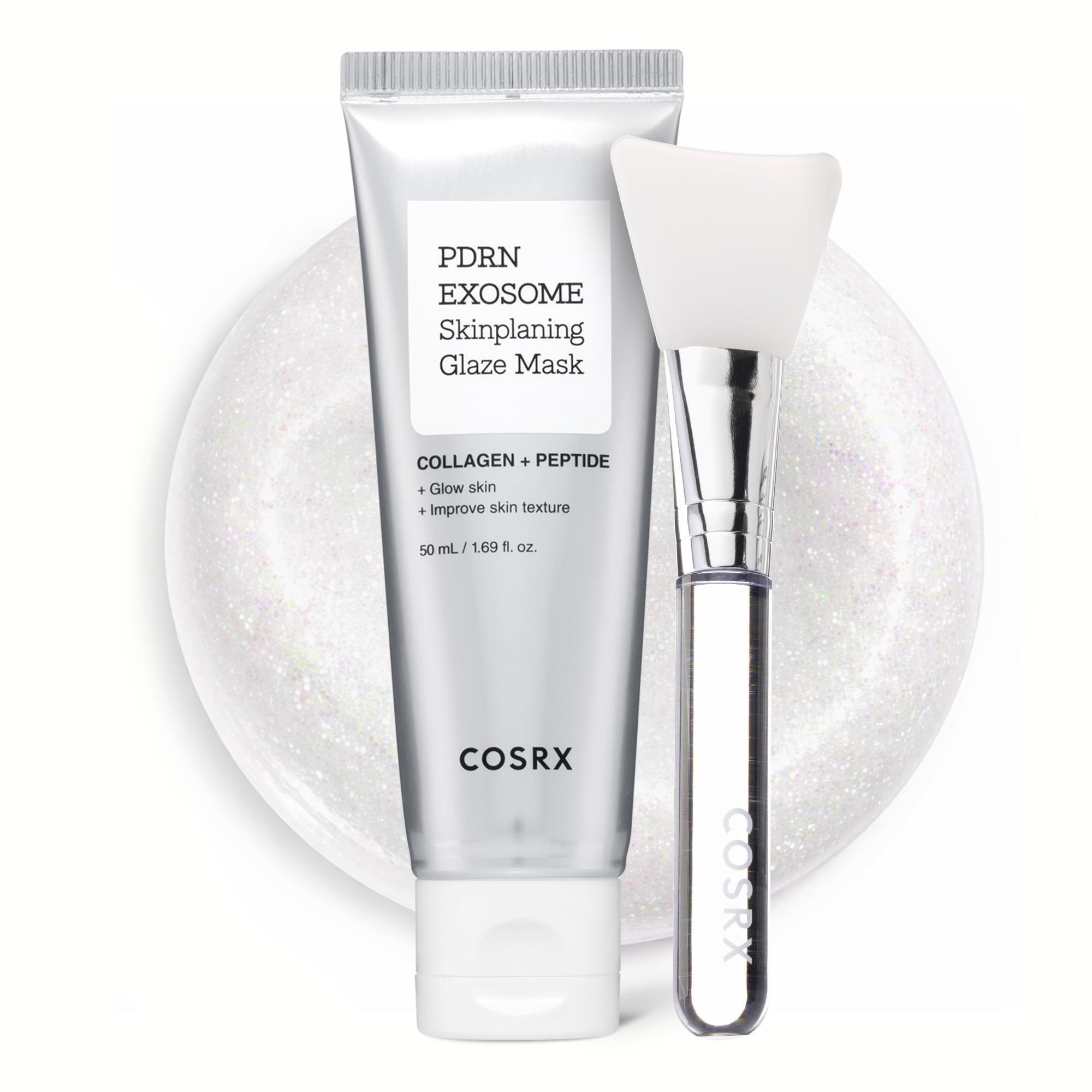COSRX PDRN Exosome Overnight Face Mask, Korean Glass Skin Glow, 1.69 fl oz