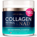 Collagen NAD+ Cream for Face Retinol Hyaluronic Acid 1.7 Oz